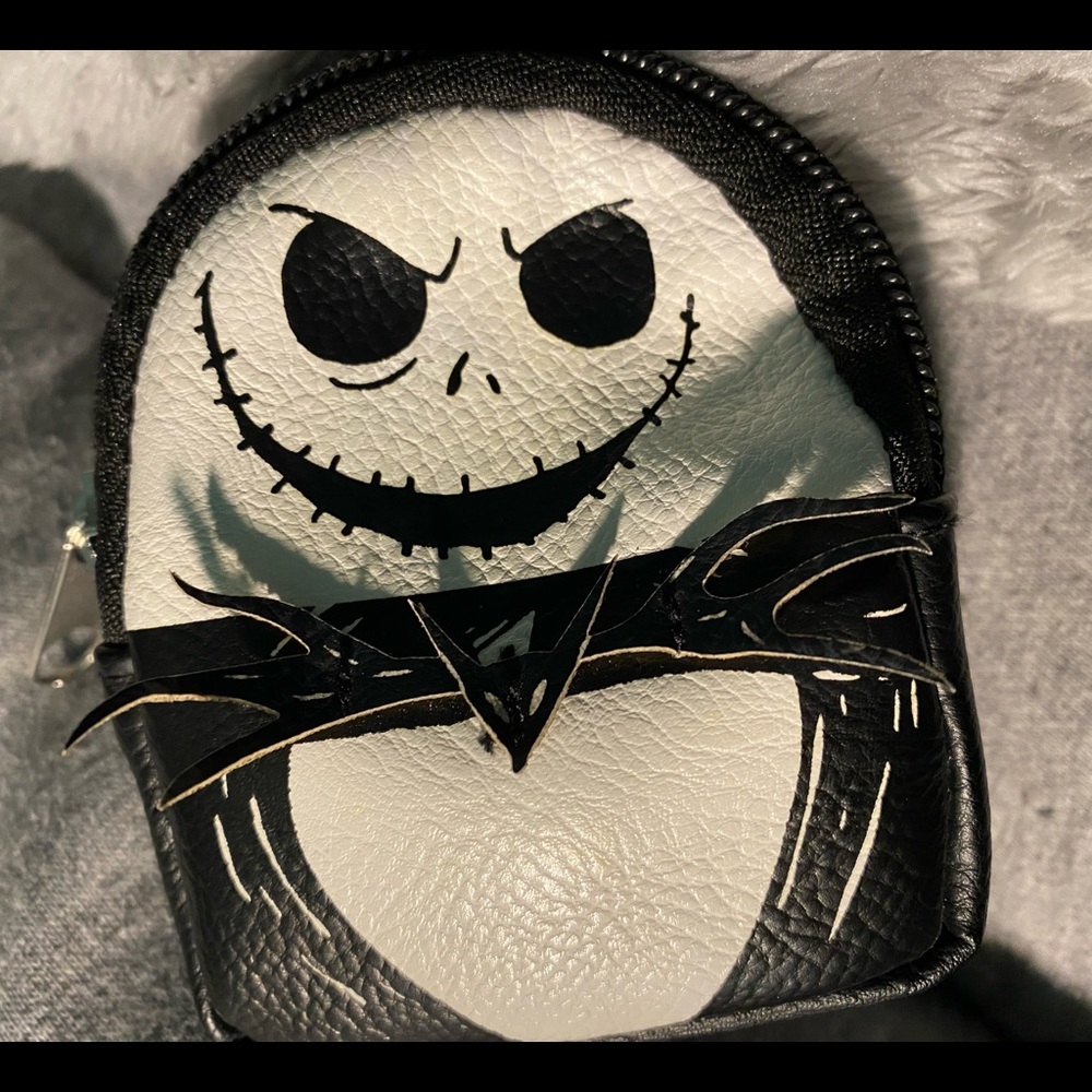 Loungefly Disney Nightmare Before Christmas Jack Skellington Backpack Keychain